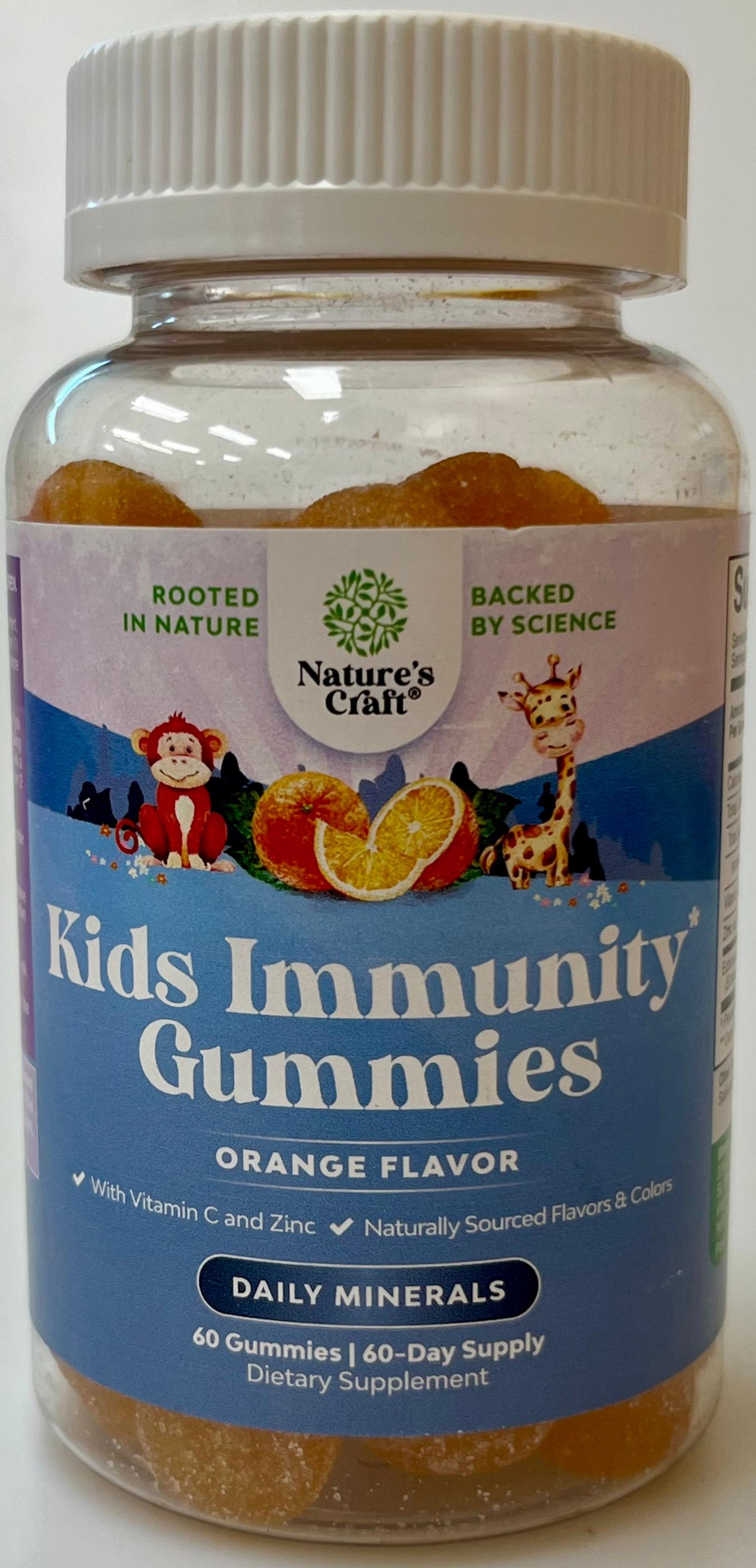 Nature's Craft Kids Immunity Gummies Orange Flavor_1.jpg
