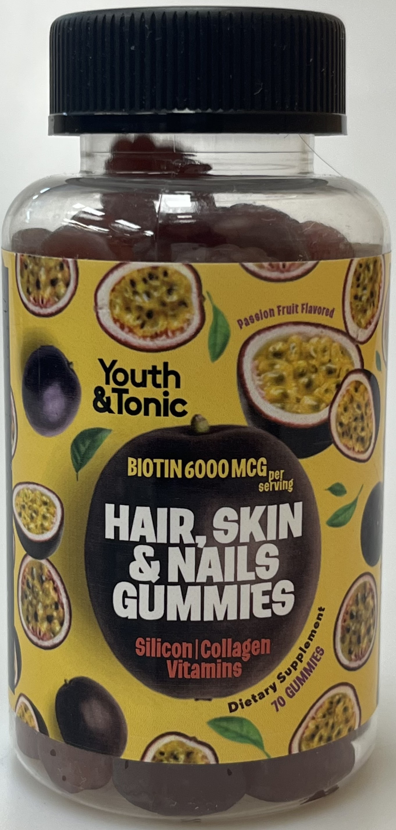 Biotin 6000mcg Hair, Skin & Nails Gummies_1.jpg