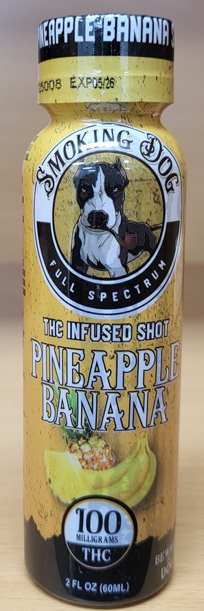 Smoking Dog THC Infused Shot Pineapple Banana_1.jpg
