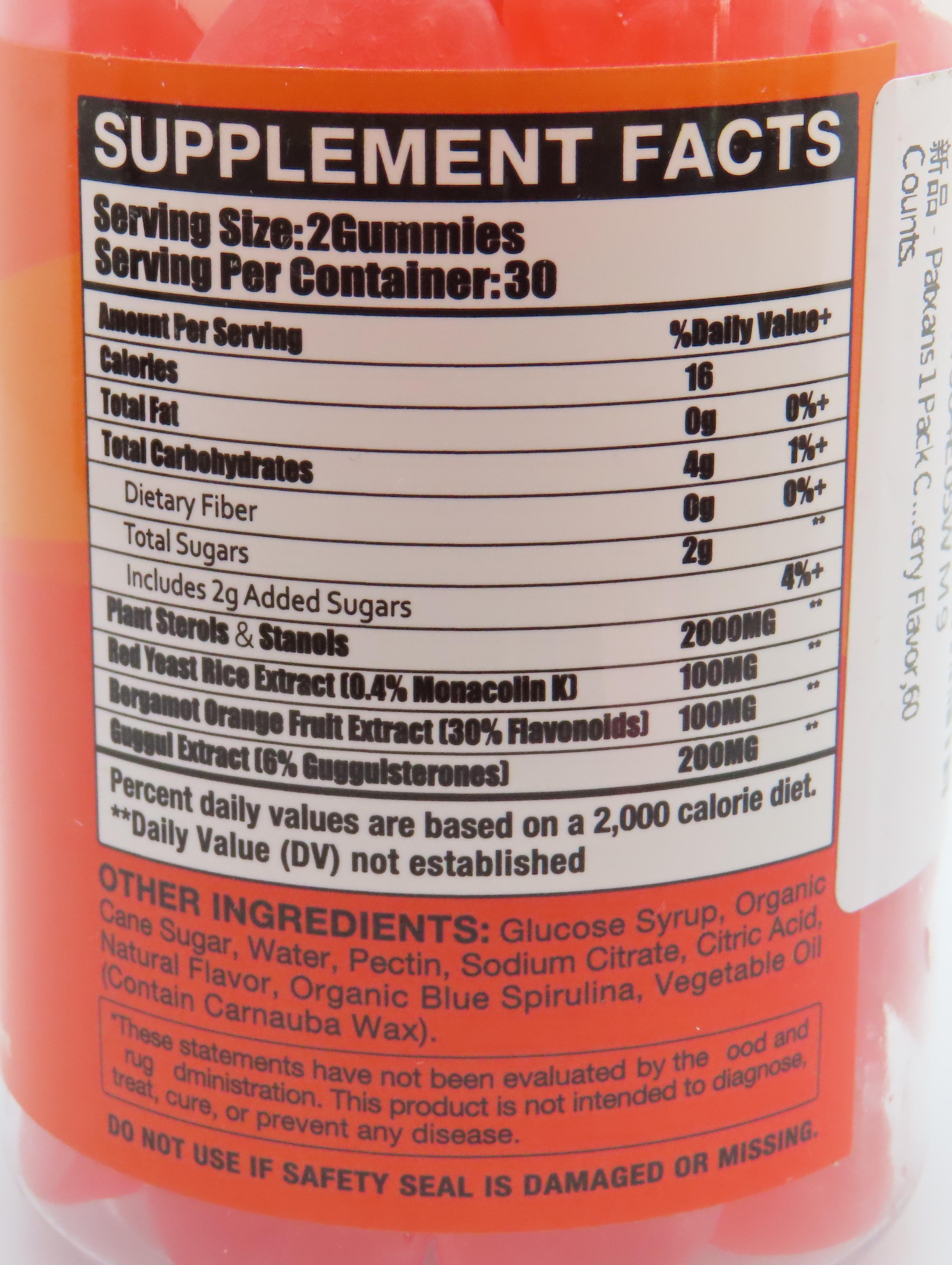 Patxans Cholesterol Support Gummies Berry Flavor_1.jpg