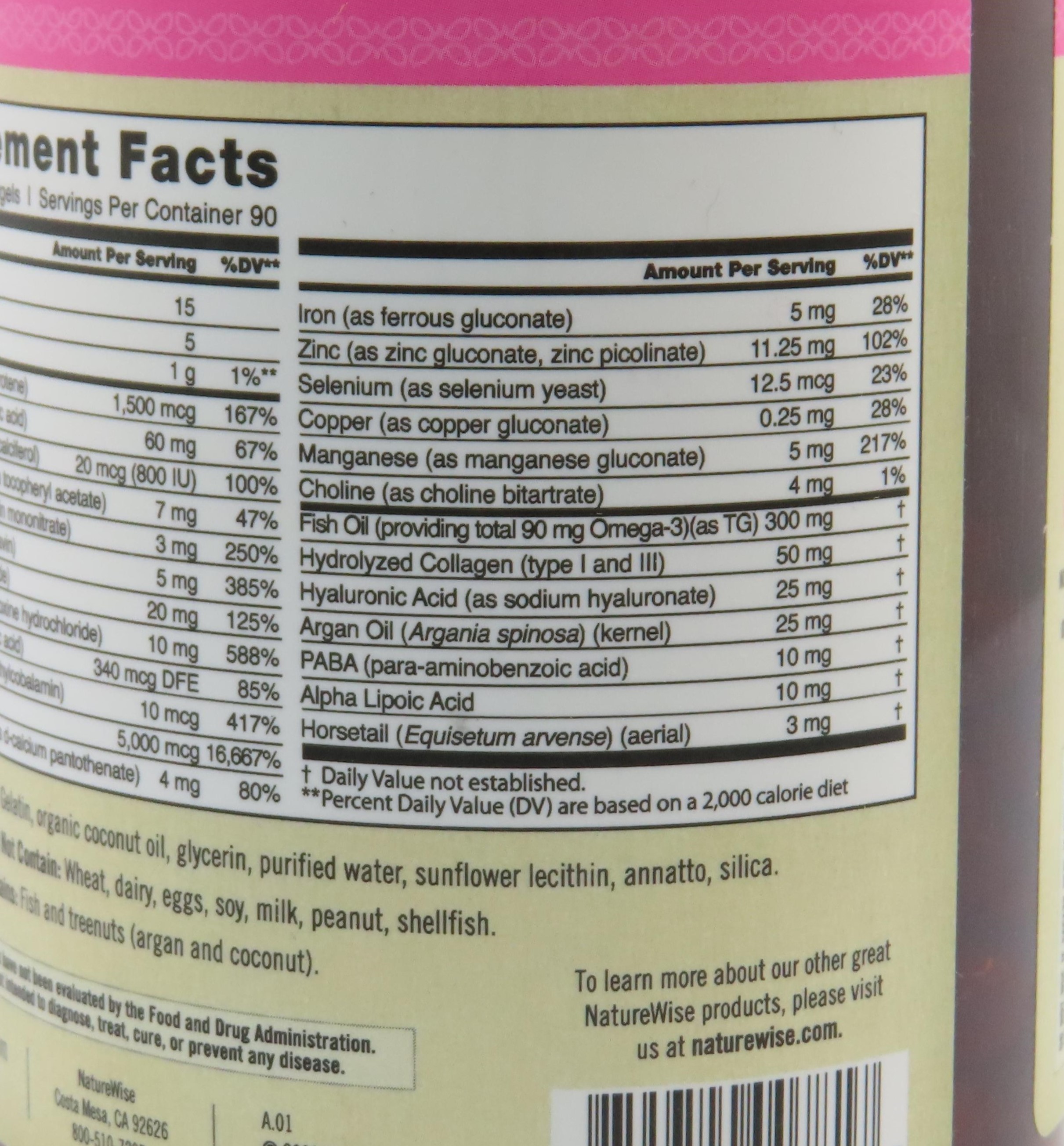 Nature Wise Hair, Skin, And Nails Biotin 5,000mcg_3.jpg