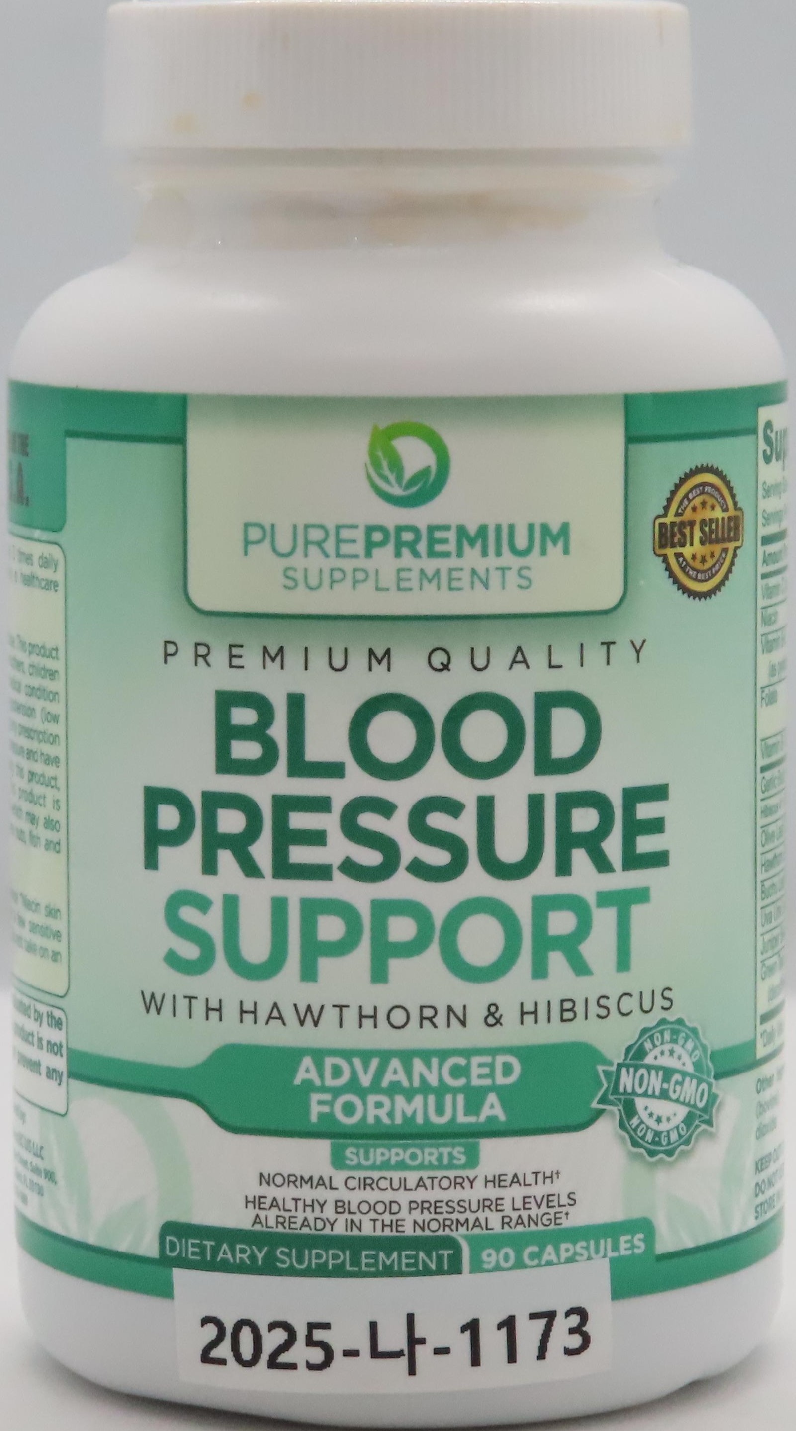 Purepremium Supplements Blood Pressure Support With Hawthorn & Hibiscus_1.jpg