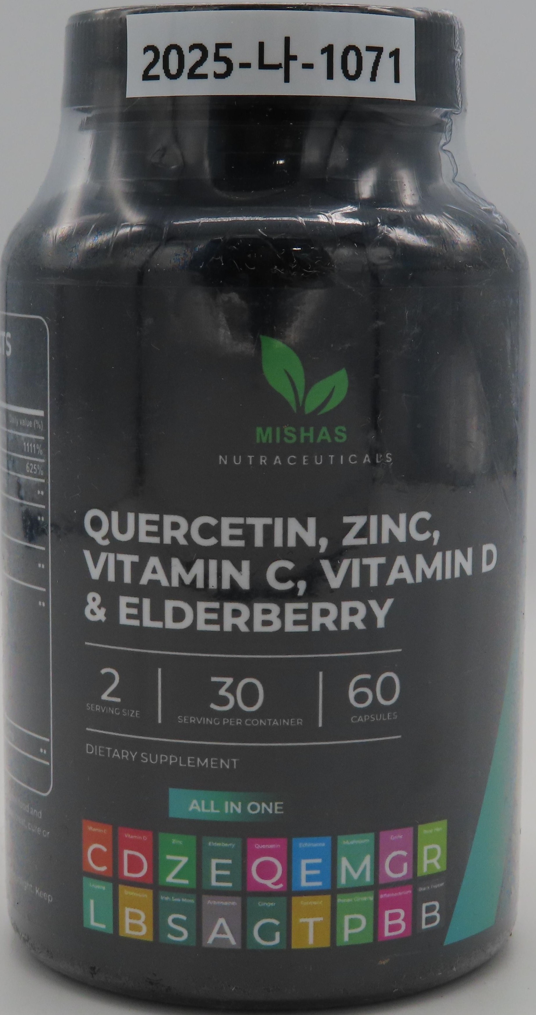 Mishas Quercetin, Zinc, Vitamin C, Vitamin D & Elderberry_1.jpg