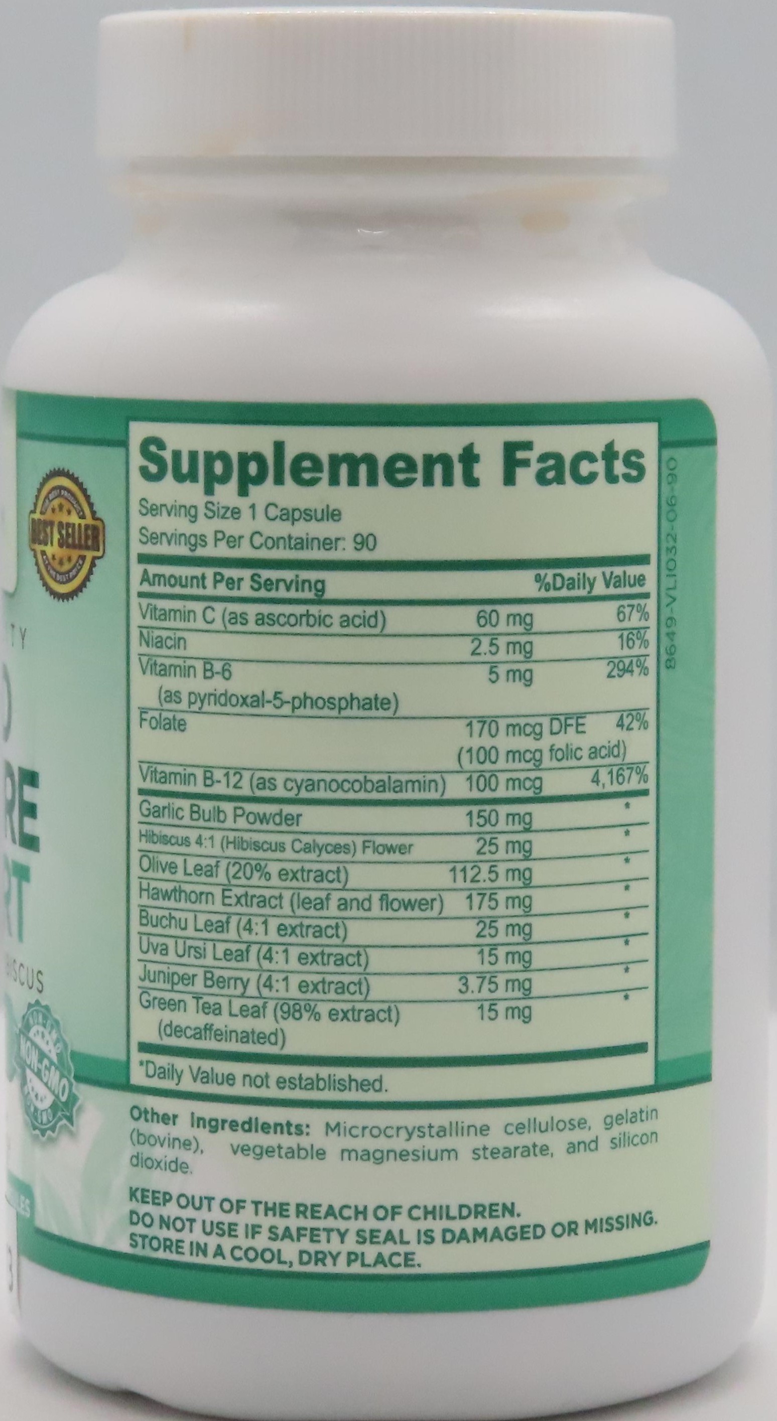 Purepremium Supplements Blood Pressure Support With Hawthorn & Hibiscus_2.jpg