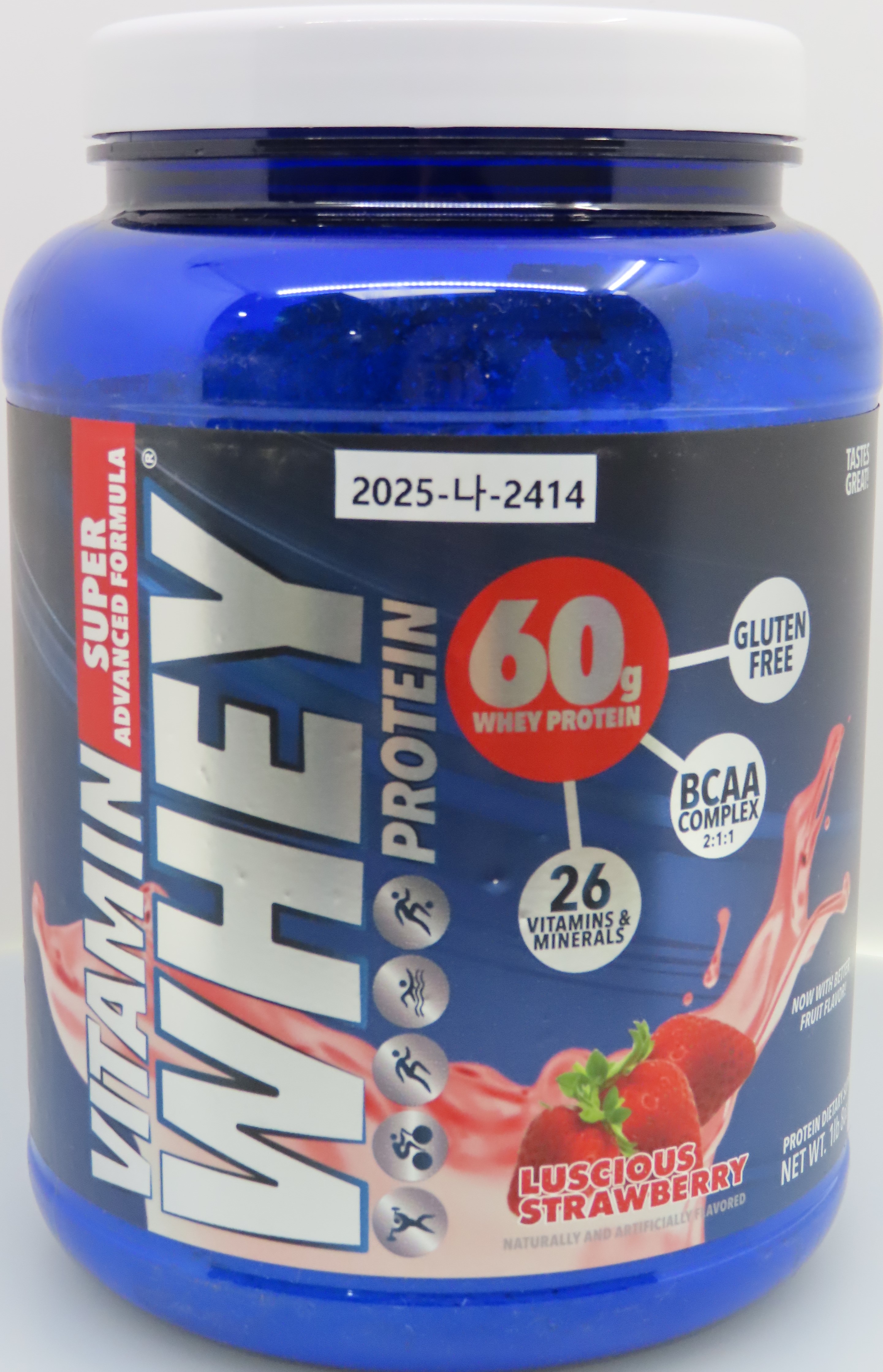 Vitamin Whey Protein Luscious Strawberry.jpeg