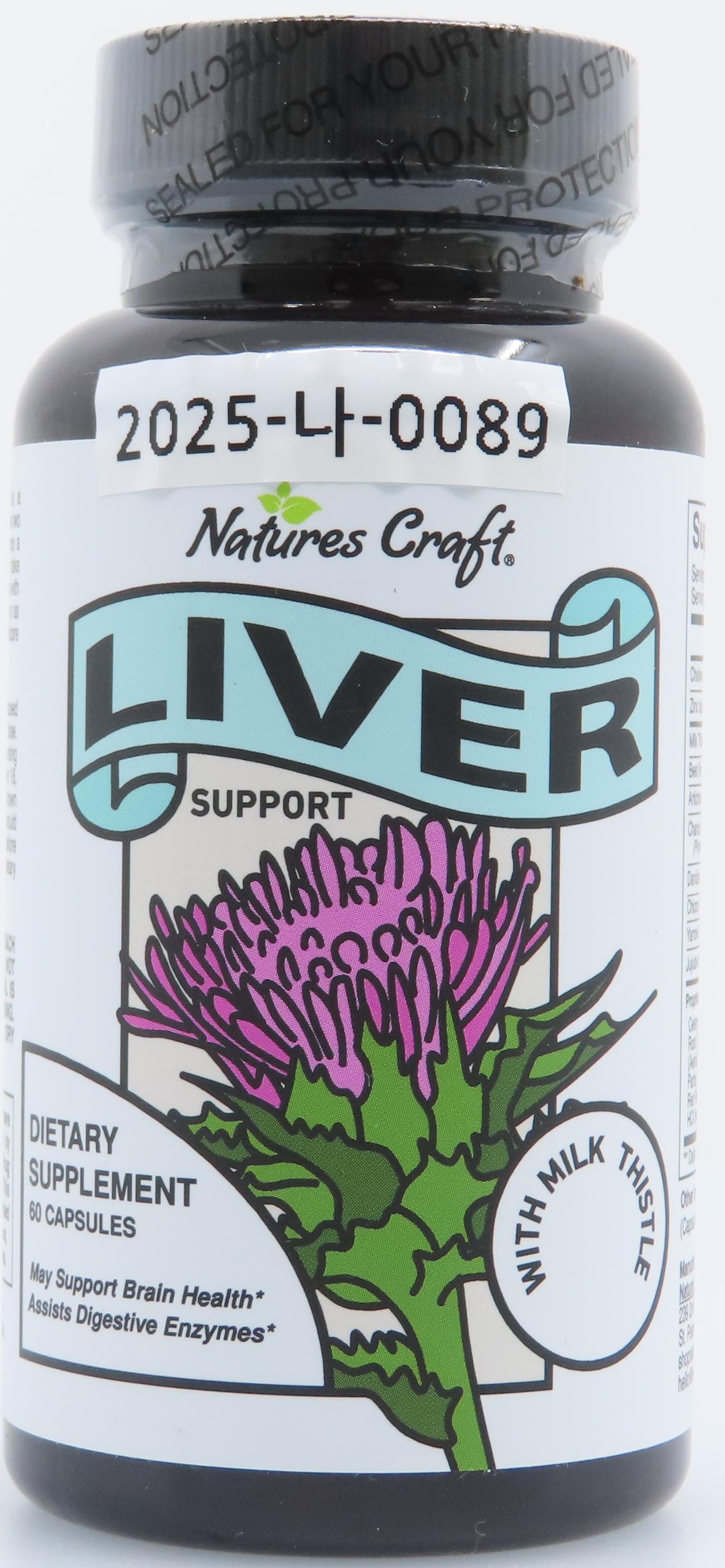 Nature's Craft Liver Support With Milk Thistle_1.jpg