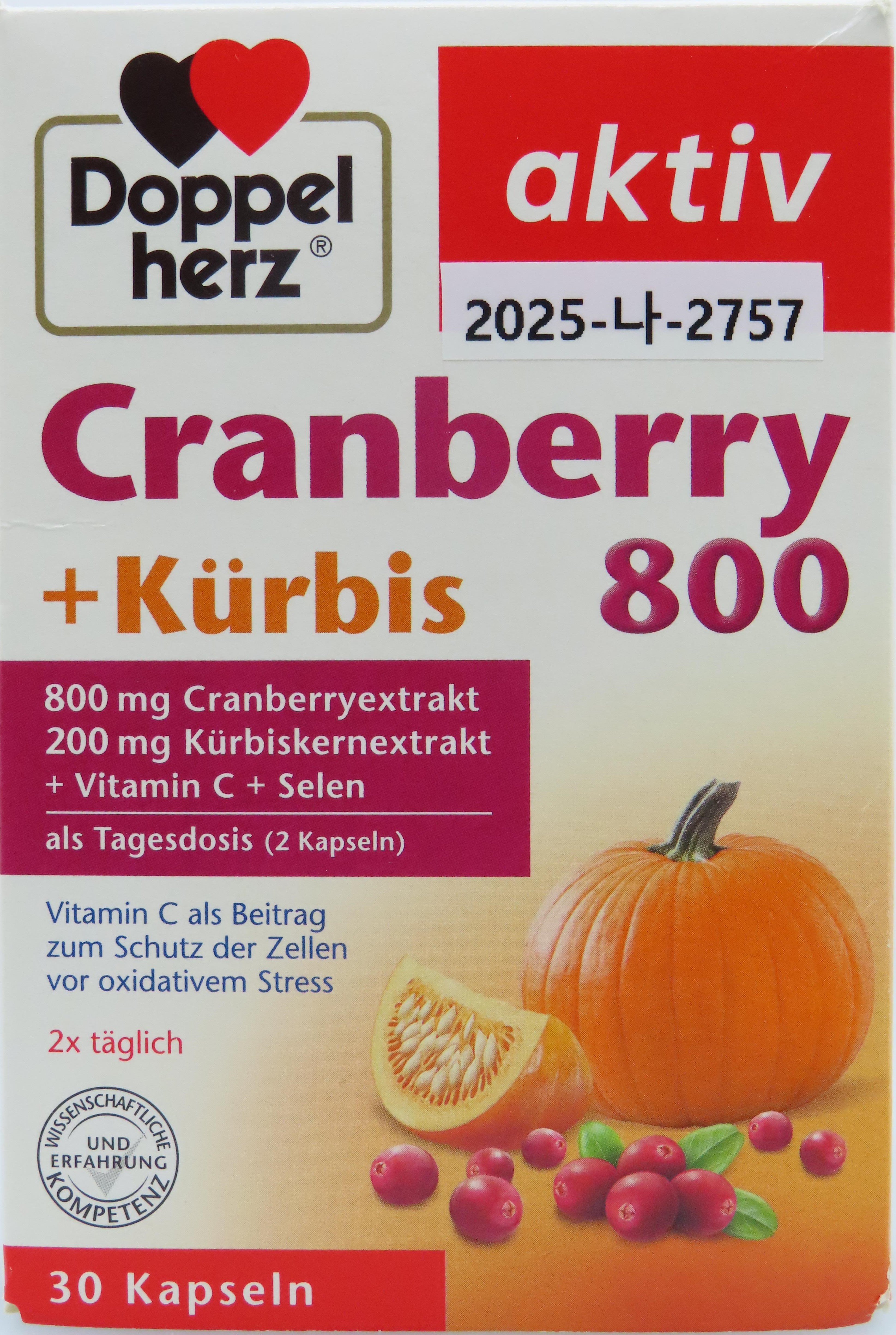 Doppelherz Aktiv Cranberry 800 + Kurbis(Doppel Herz Active Cranberry 800 + Pumpkin)_1.jpg