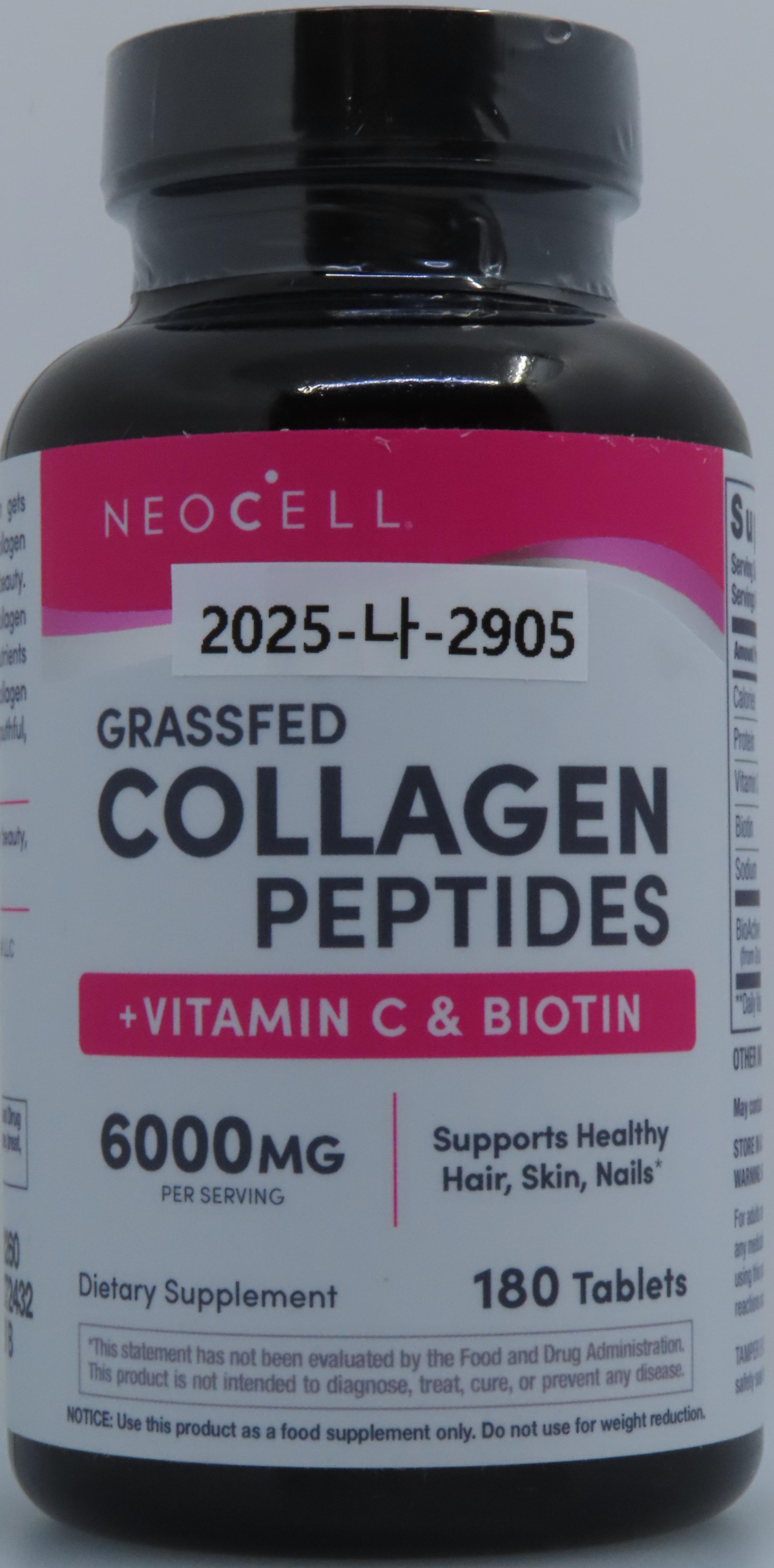 Neocell Grassfed Collagen Peptides + Vitamin C & Biotin 6000 mg_1.jpg