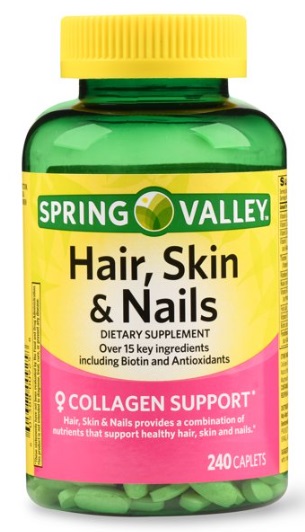 spring valley hair, skin & nails 3000mcg.jpg