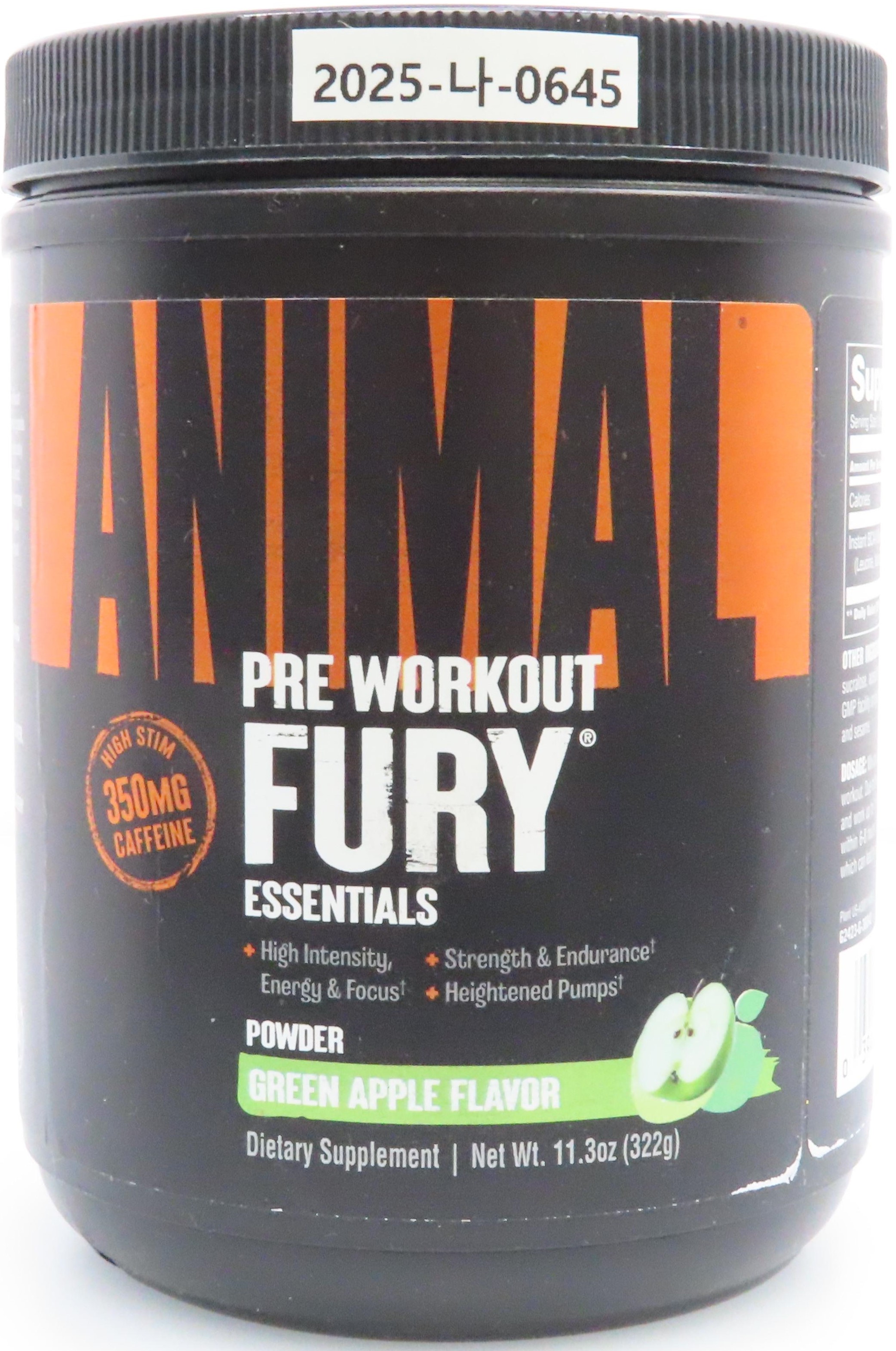 Animal Pre Workout Fury Essentials Green Apple_1.jpg