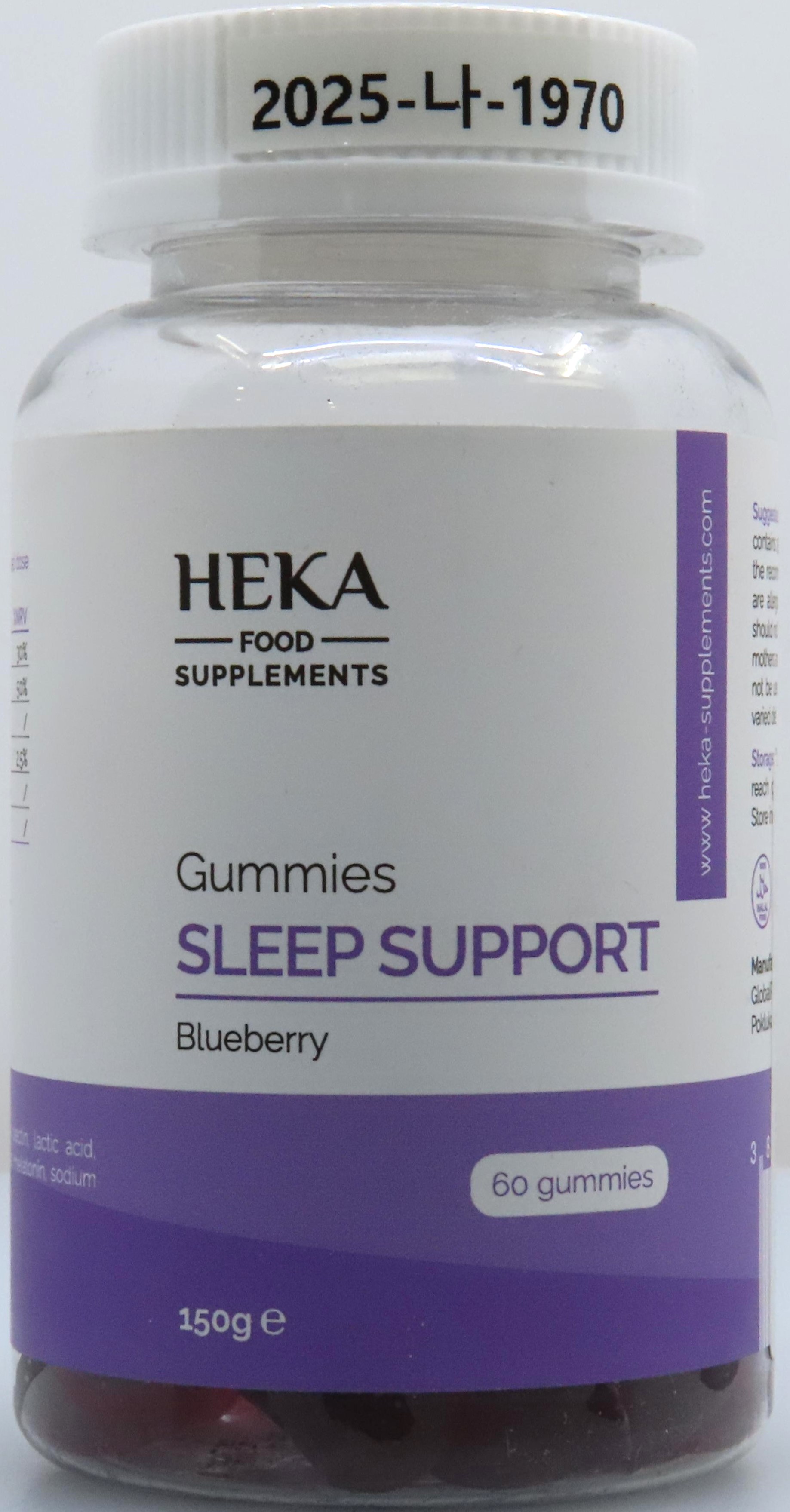 Heka Food Supplements Gummies Sleep Support Blueberry_1.jpg