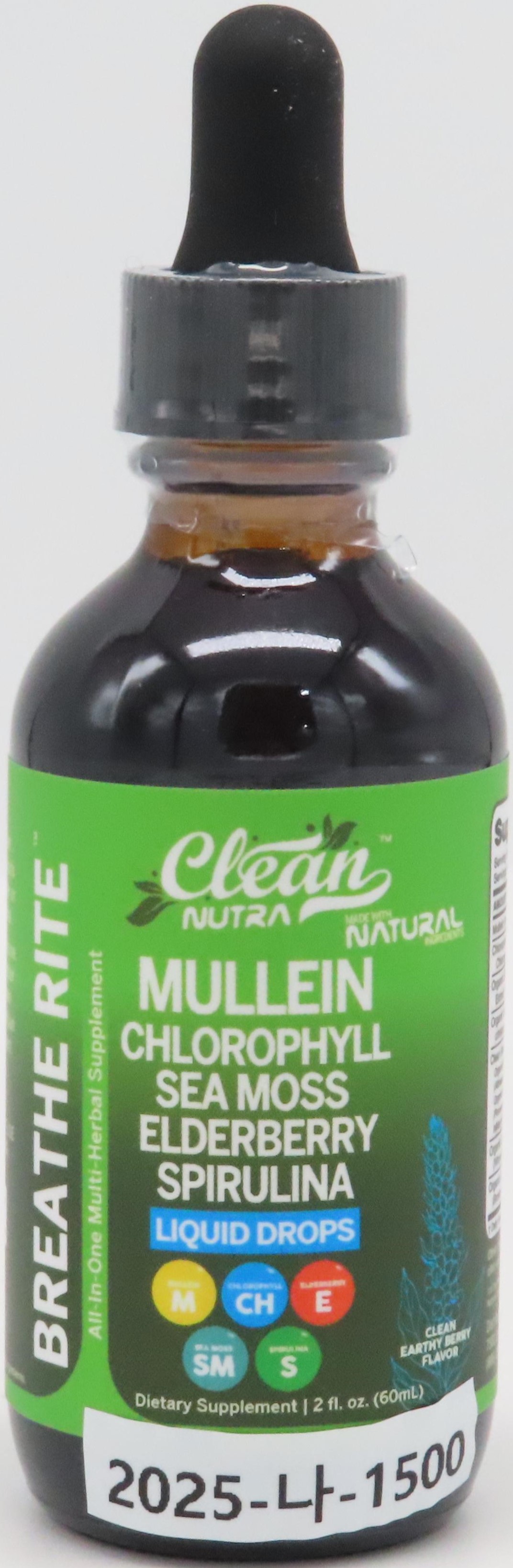 Clean Nutra Breathe Rite Mullein Chlorophyll Sea Moss Elderberry Spirulina Liquid Drops_1.jpg