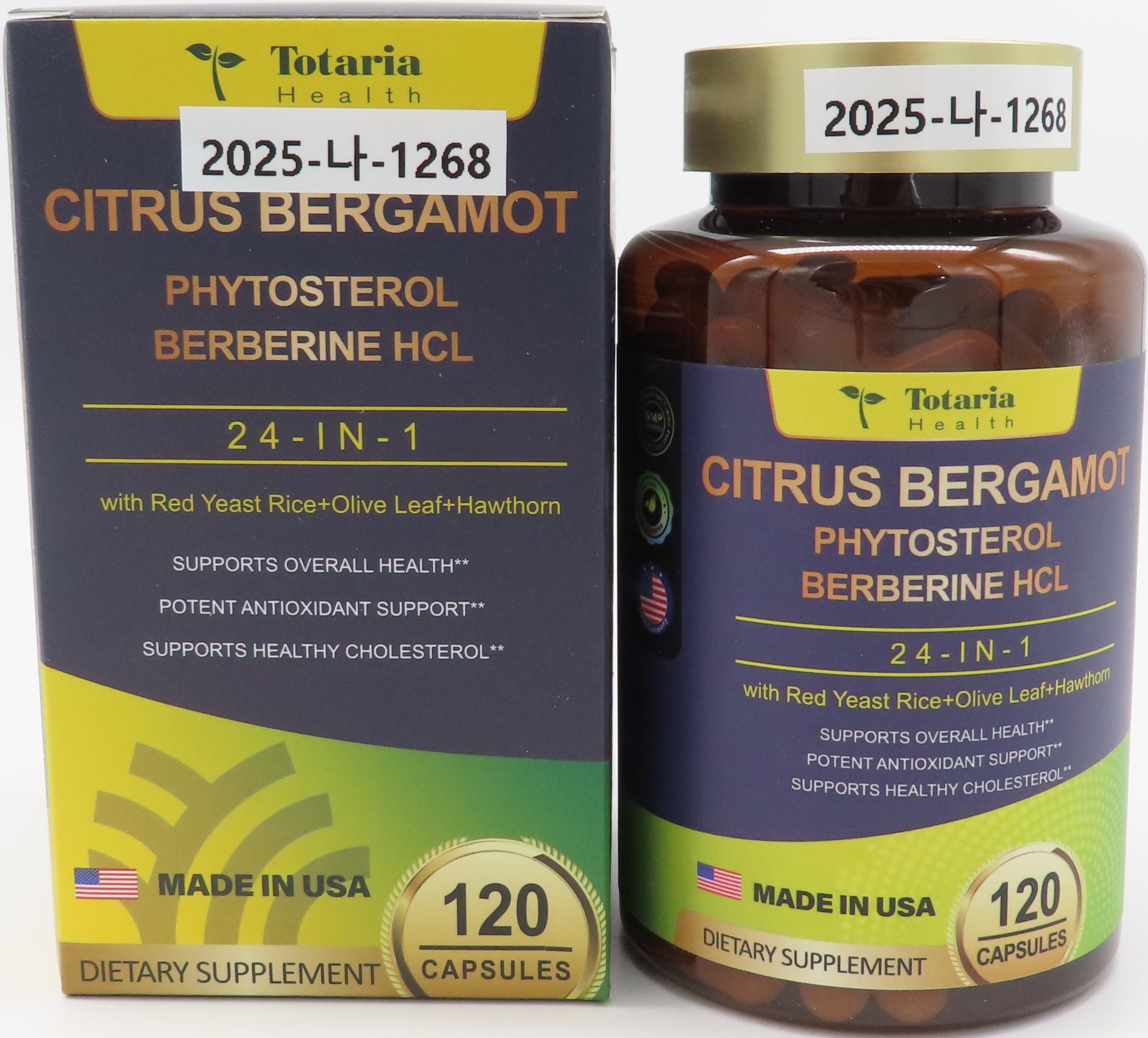 Totaria Health Citrus Bergamot Phytosterol Berberine HCL_1.jpg