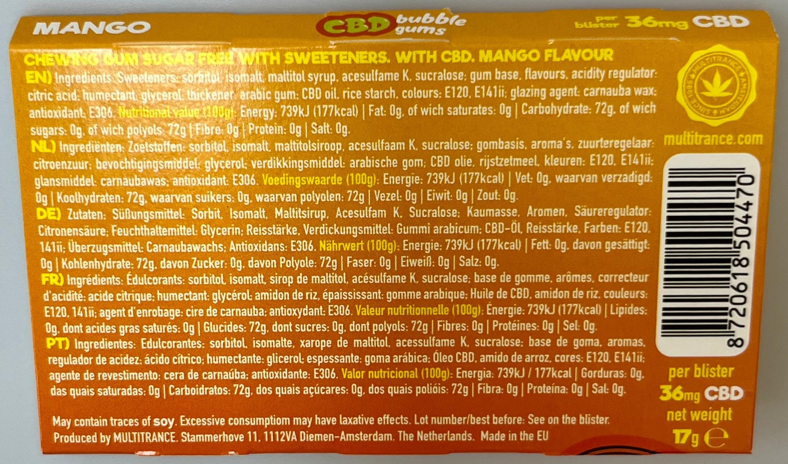 CBD Bubble Gums Bubbly Billy buds Mango_2.jpg